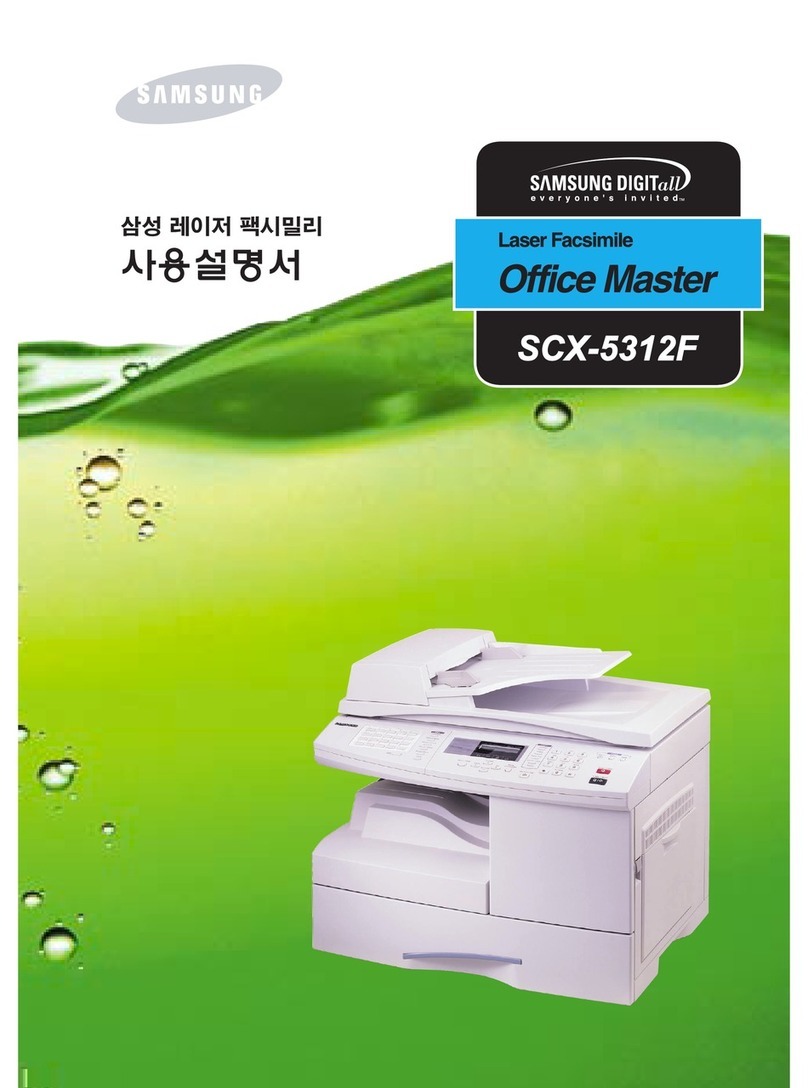Samsung Office Master SCX-5312F User manual