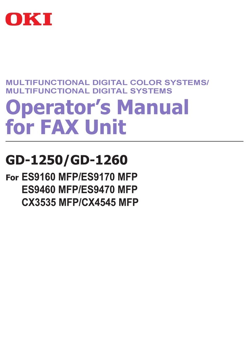 Oki CX4545 MFP User manual