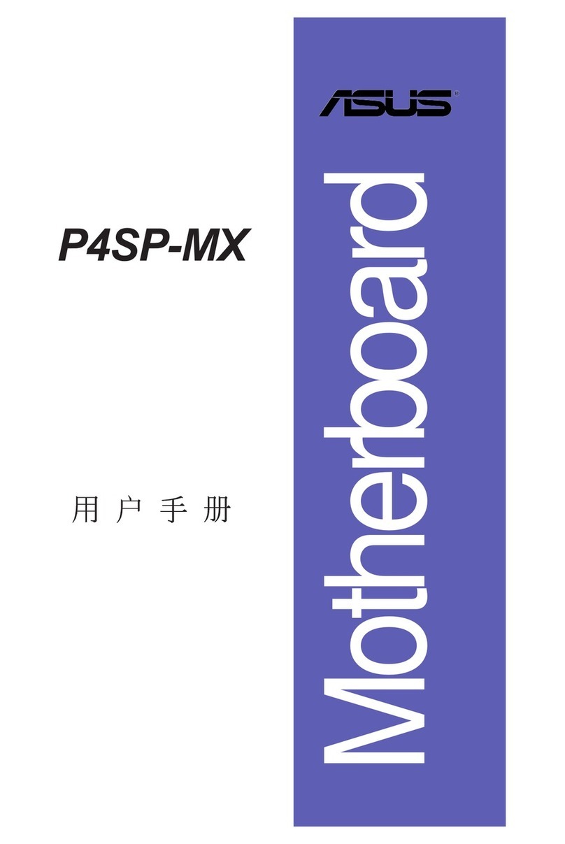Asus P4SP-MX SE User manual