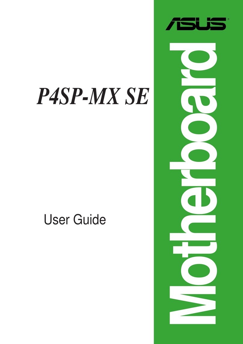 Asus P4SP-MX SE user guide
