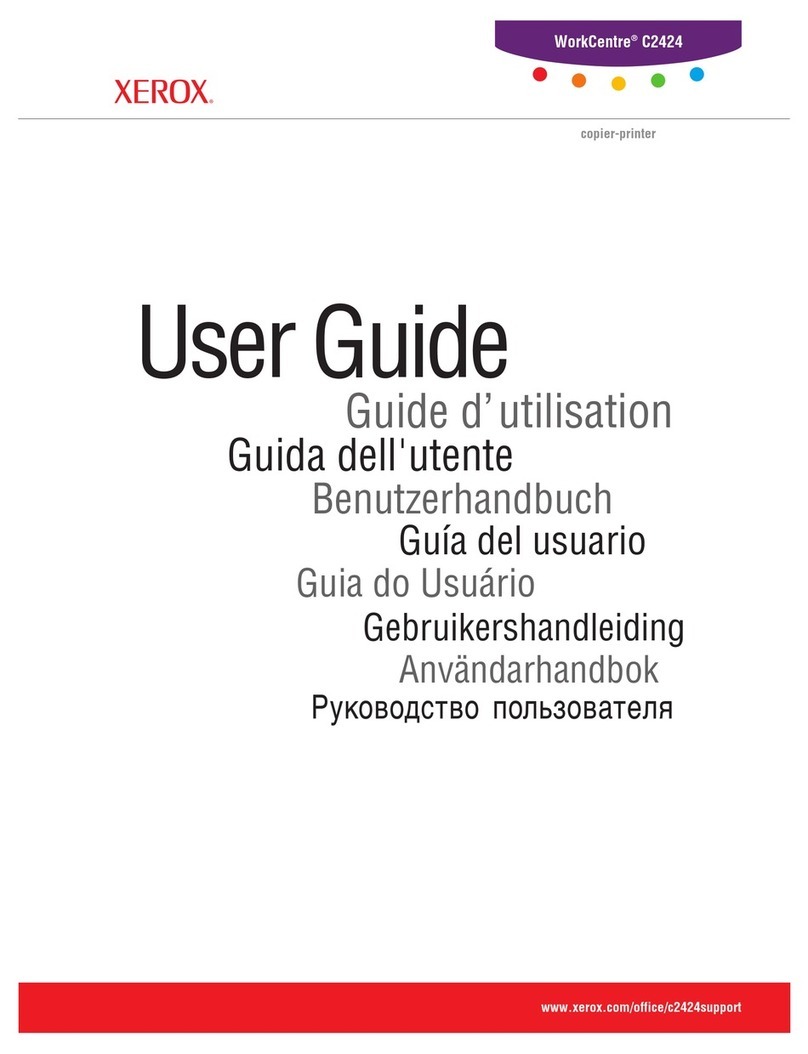 Xerox WORKCENTRE C2424 User manual