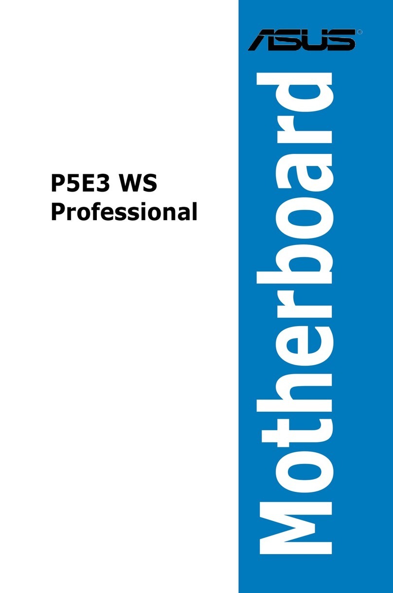 Asus P5E3 WS PRO user manual
