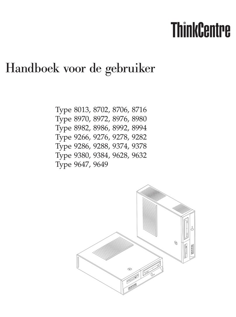 Lenovo ThinkCentre A53 Handboek voor de gebruiker