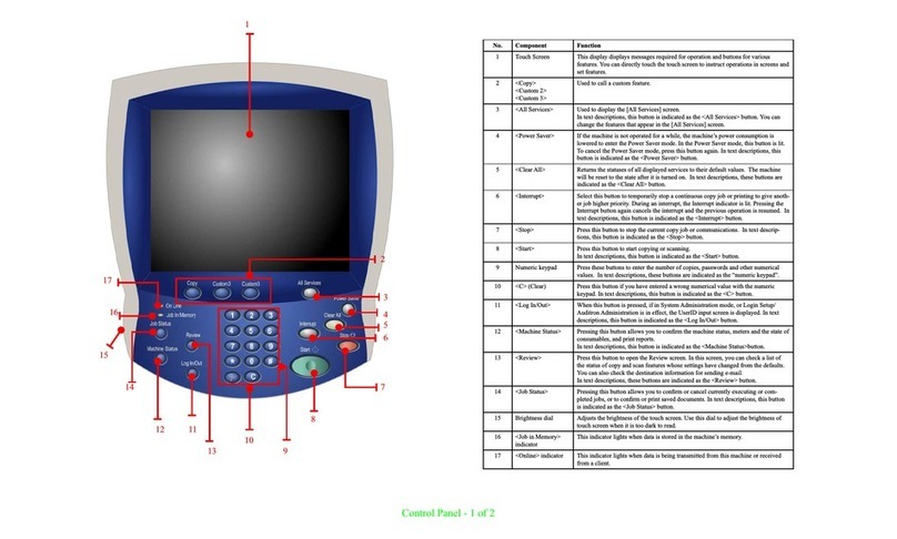 Xerox DC240 - DocuColor 240 Color Laser User manual