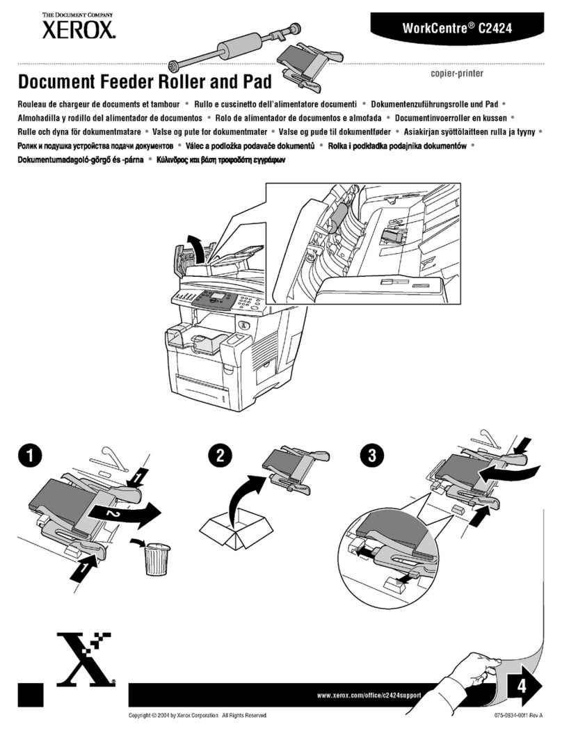 Xerox WORKCENTRE C2424 User manual