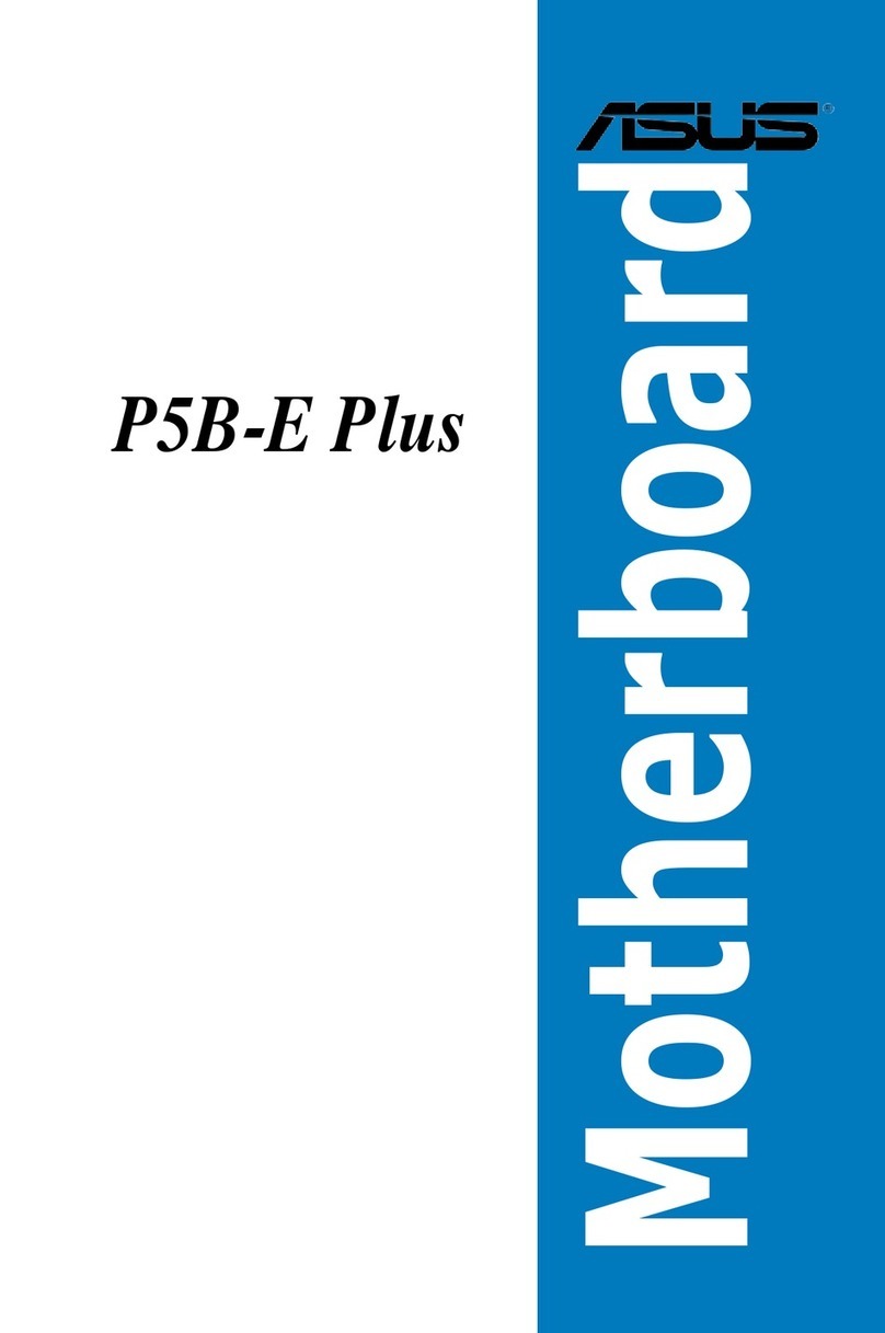 Asus P5B-E Plus Instructions for use