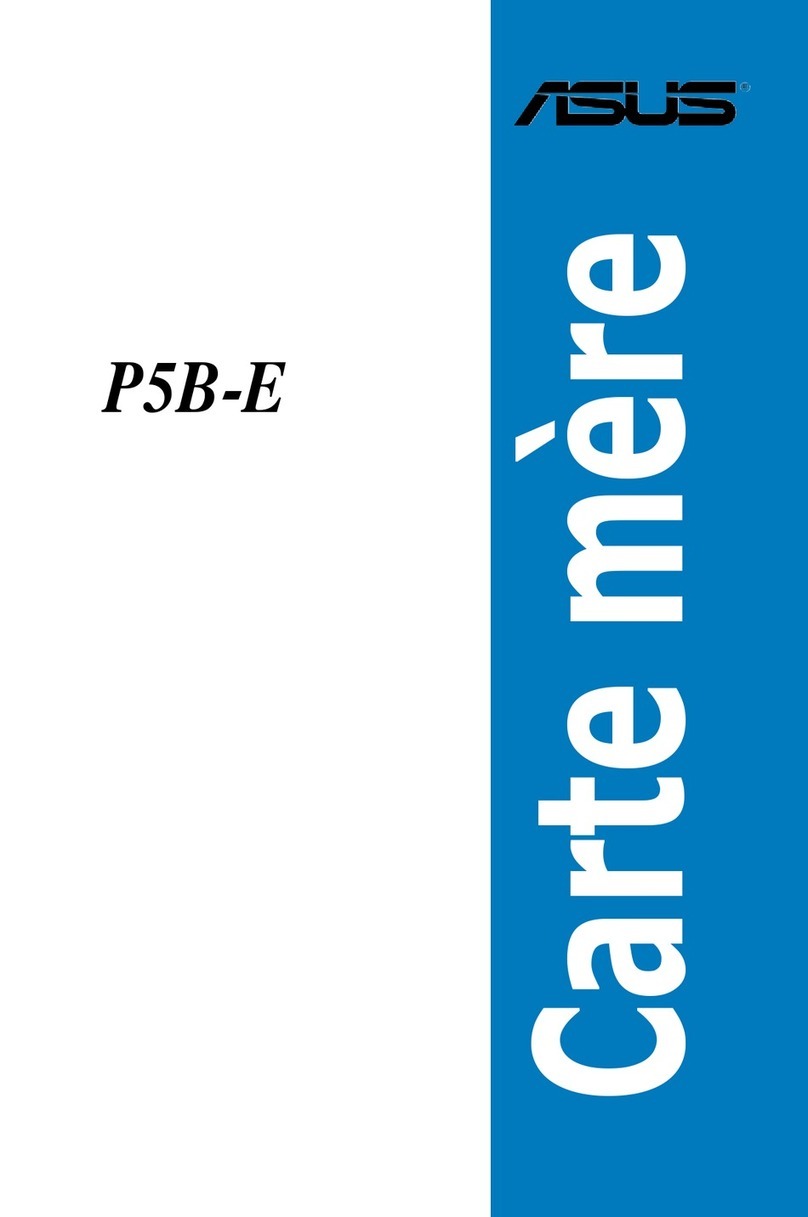 Asus P5B-E - AiLifestyle Series Motherboard installation guide