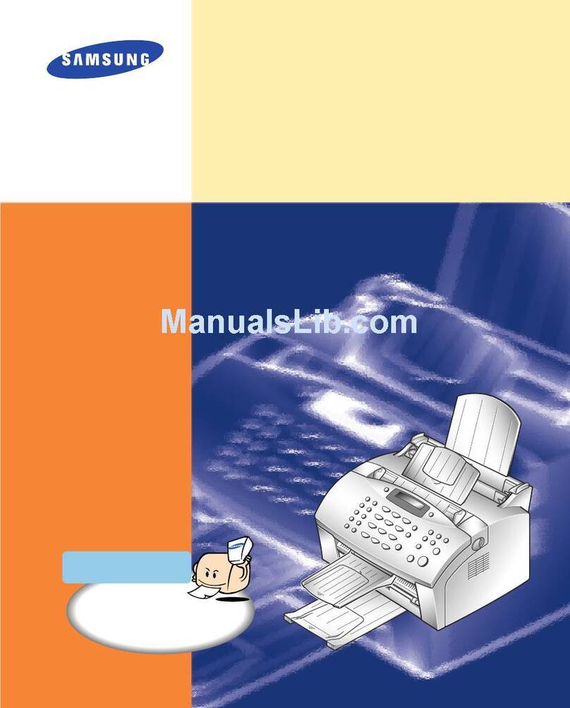 Samsung SF-5100P User manual