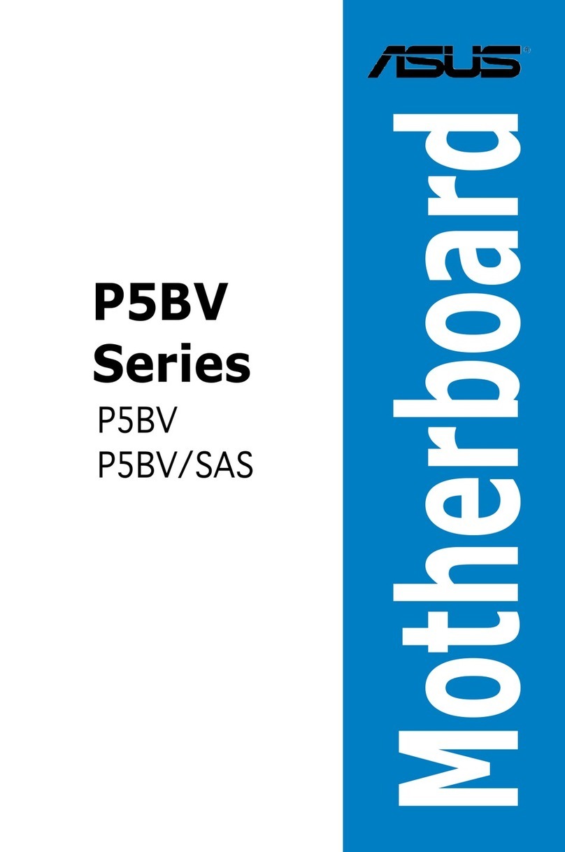 Asus P5BV/SAS User manual