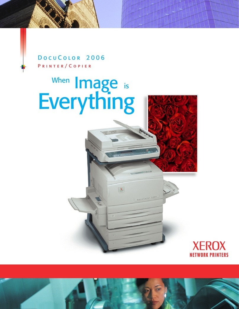 Xerox 2006NPC - DocuColor Color Laser User manual