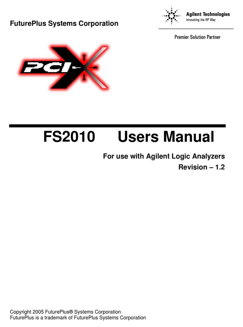 FuturePlus Systems FS2010 user manual