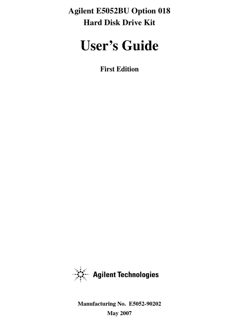 Agilent Technologies E5052BU user guide Agilent Technologies E5052BU user guide