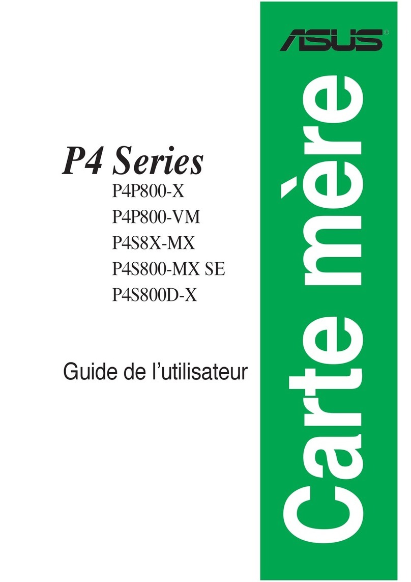 Asus P4P800-X User manual