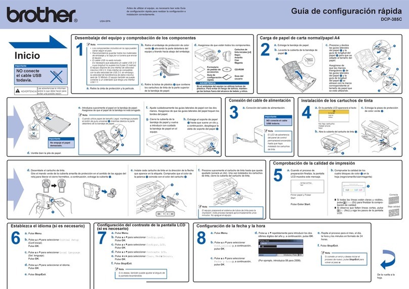 Brother DCP 385C - Color Inkjet - All-in-One User manual