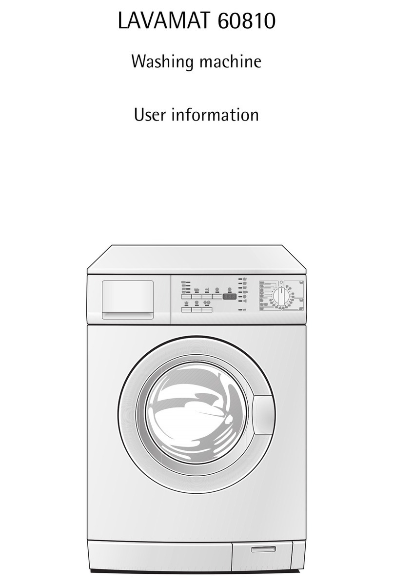 AEG LAVAMAT 60810 User information