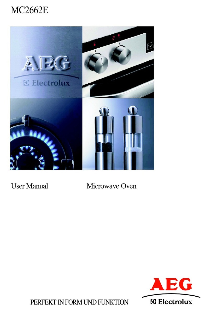 AEG Electrolux MC2662E user manual