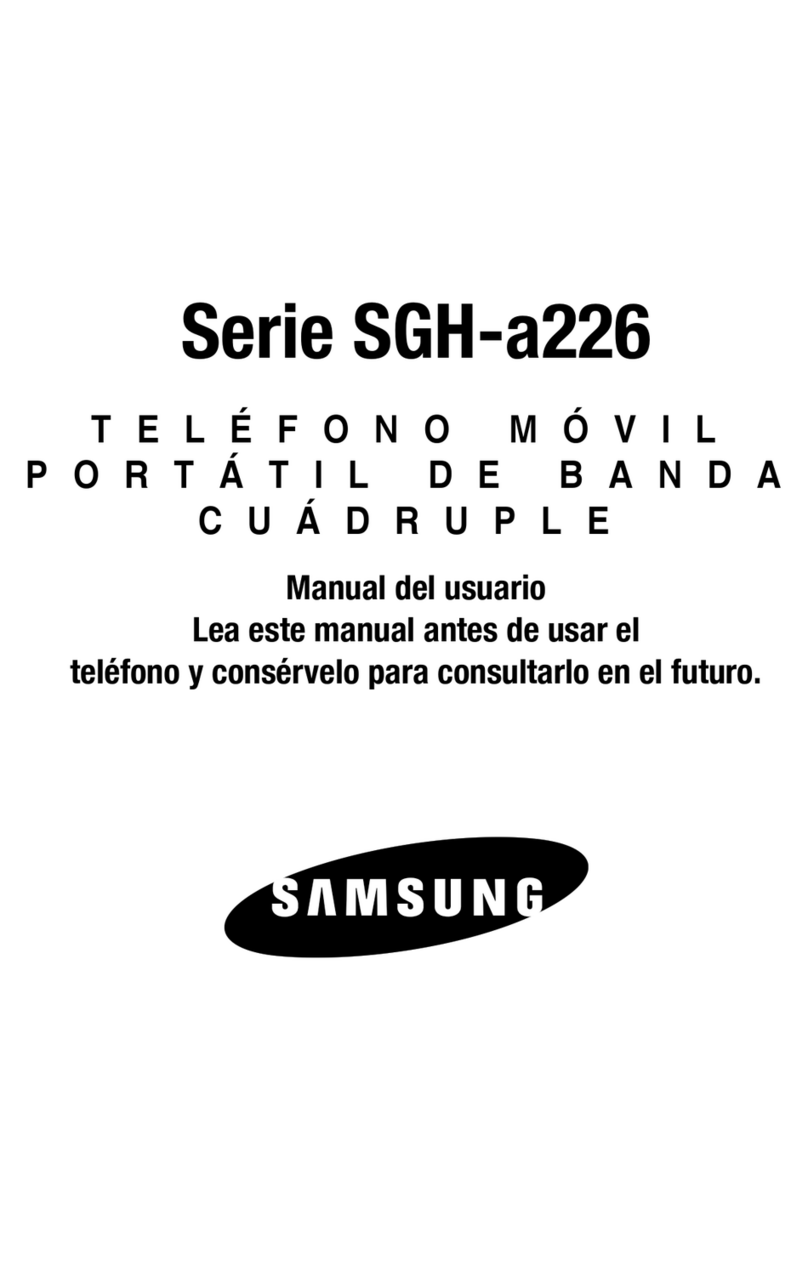 Samsung SGHA226 SERIES User guide