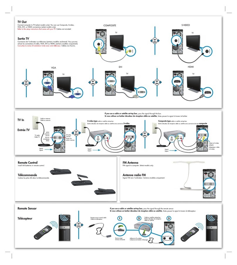 HP Pavilion Elite m9150f Instruction manual