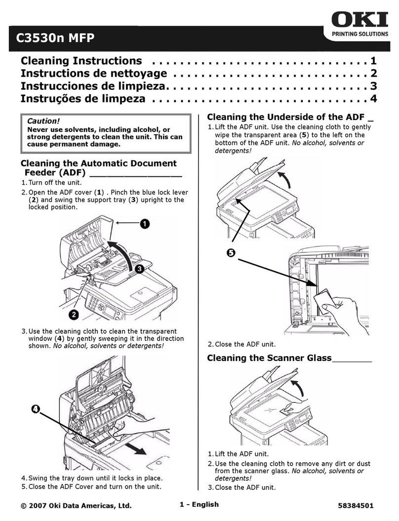 Oki C3530n MFP Configuration guide