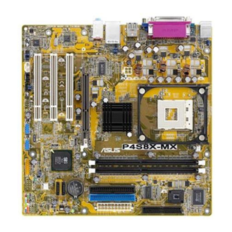 Asus P4S8X-MX User manual