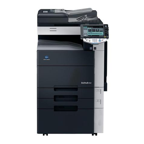 Konica Minolta bizhub 652 Installation guide Konica Minolta bizhub 652 Installation guide