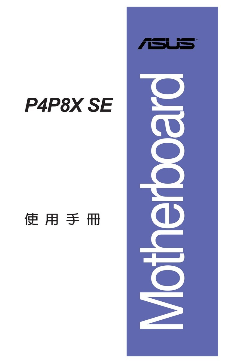 Asus P4P8X SE User manual