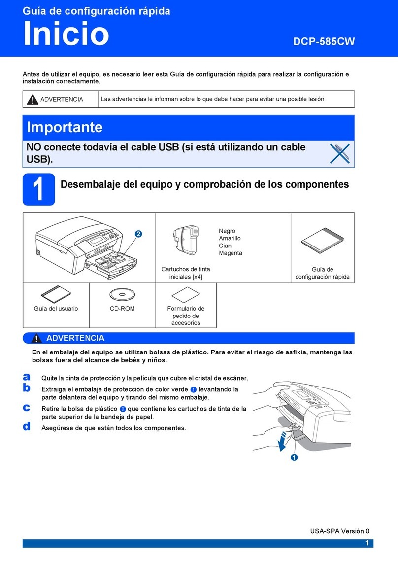 Brother DCP 585CW - Color Inkjet - All-in-One Parts list manual