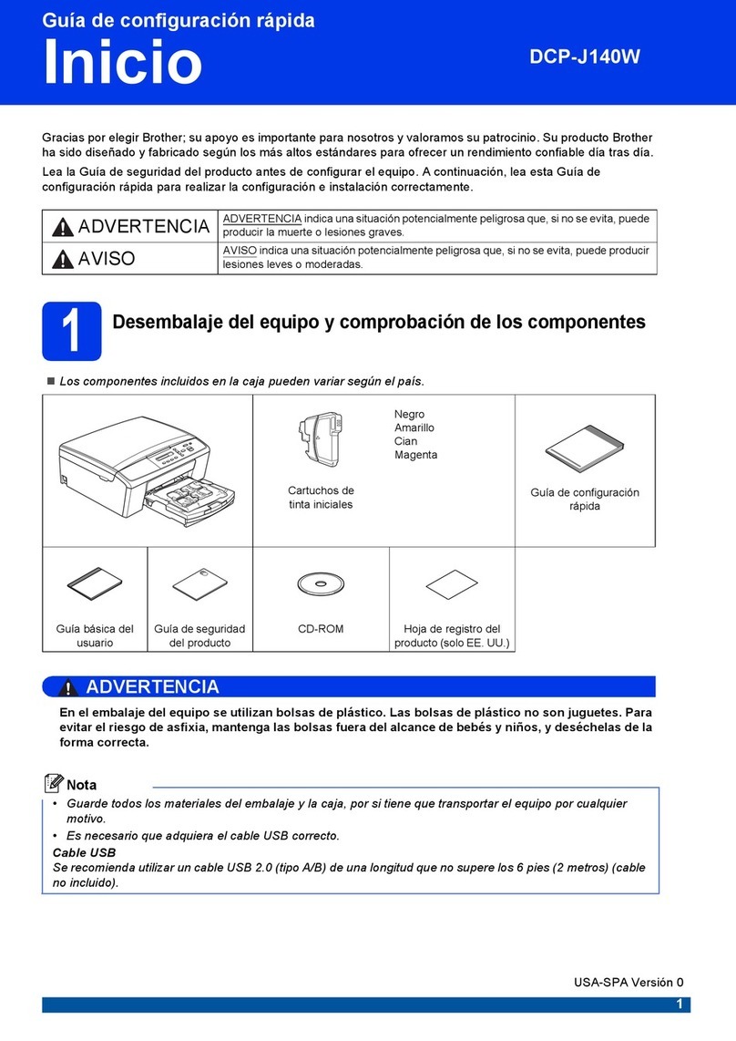 Brother DCP-J140W Parts list manual