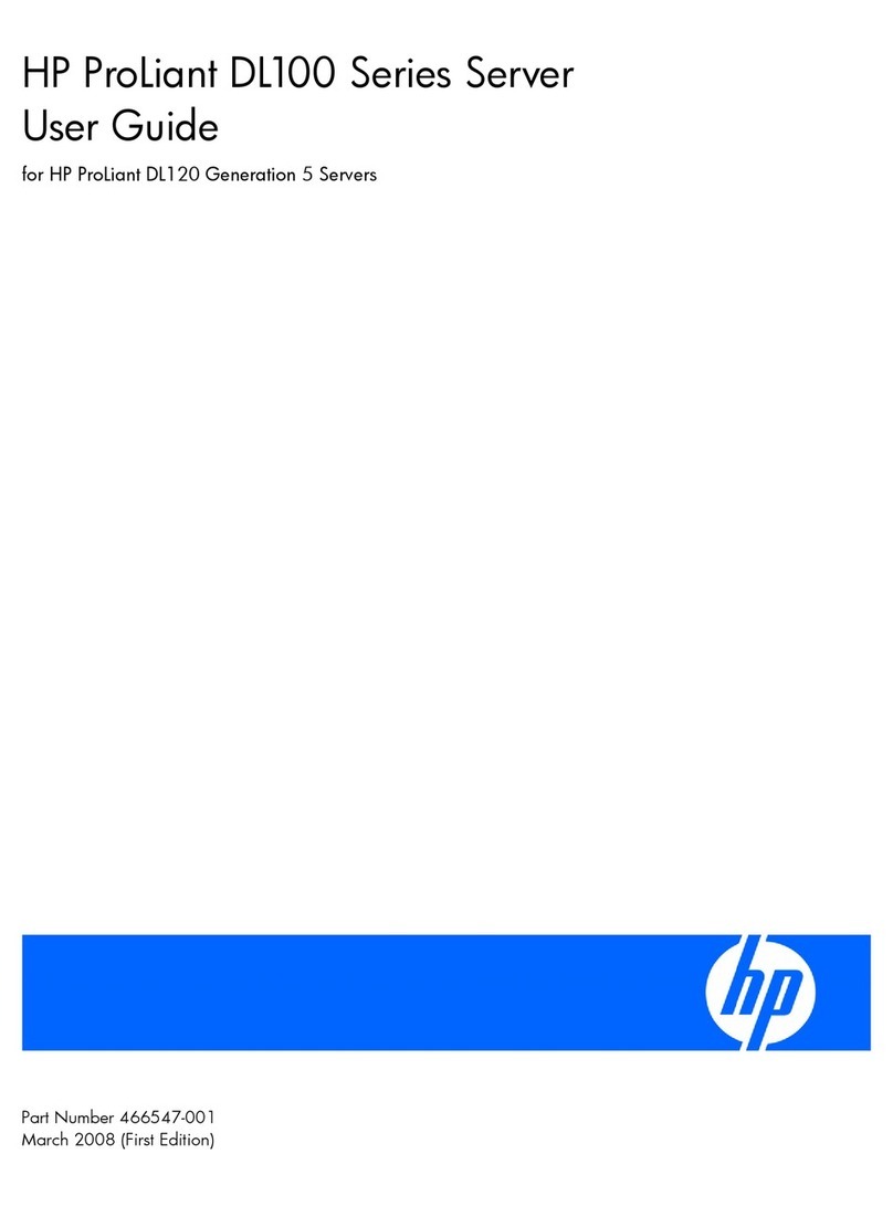 HP DL120 - ProLiant - G5 User manual