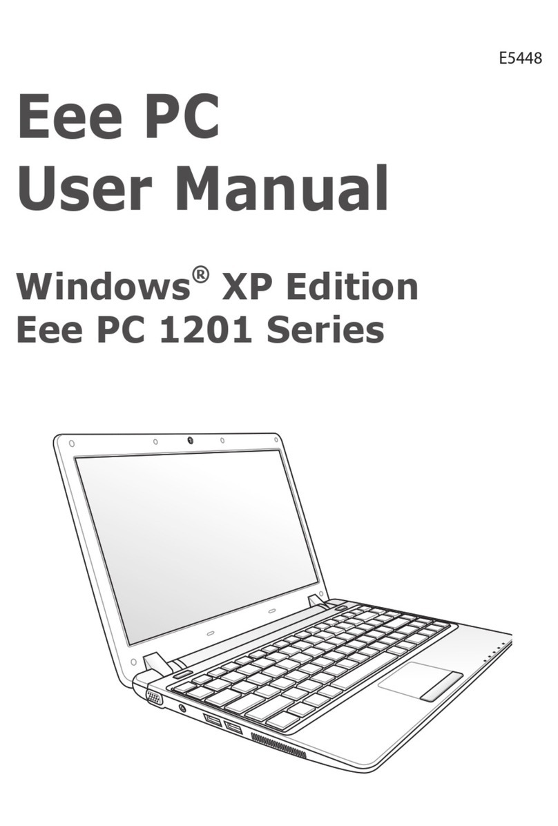 Asus Eee PC 1201K User manual Asus Eee PC 1201K User manual
