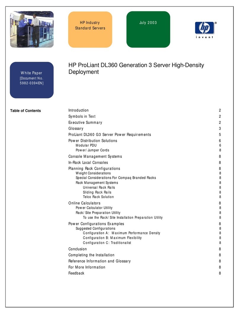 HP DL360 - ProLiant - Photon Quick reference guide