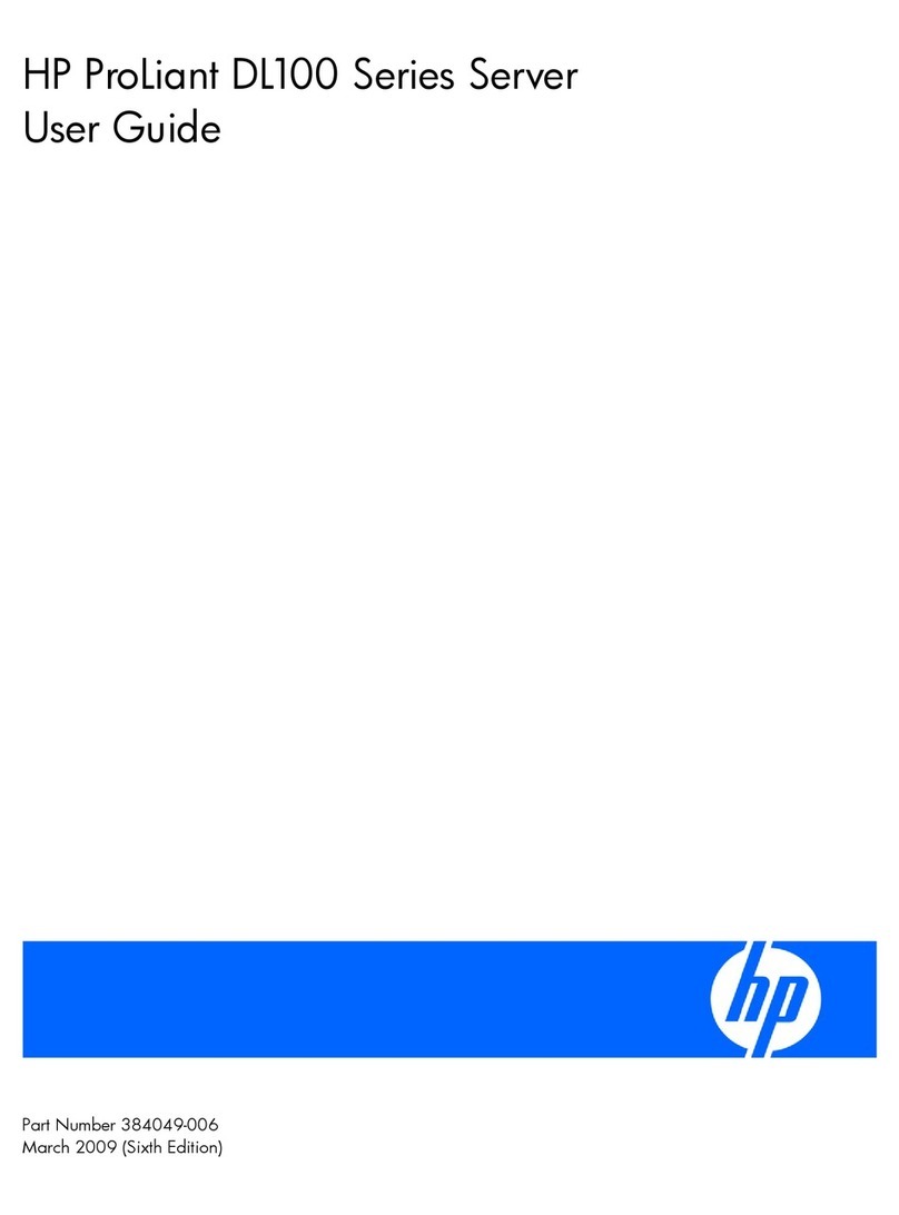 HP ProLiant DL140 - G2 Server User manual