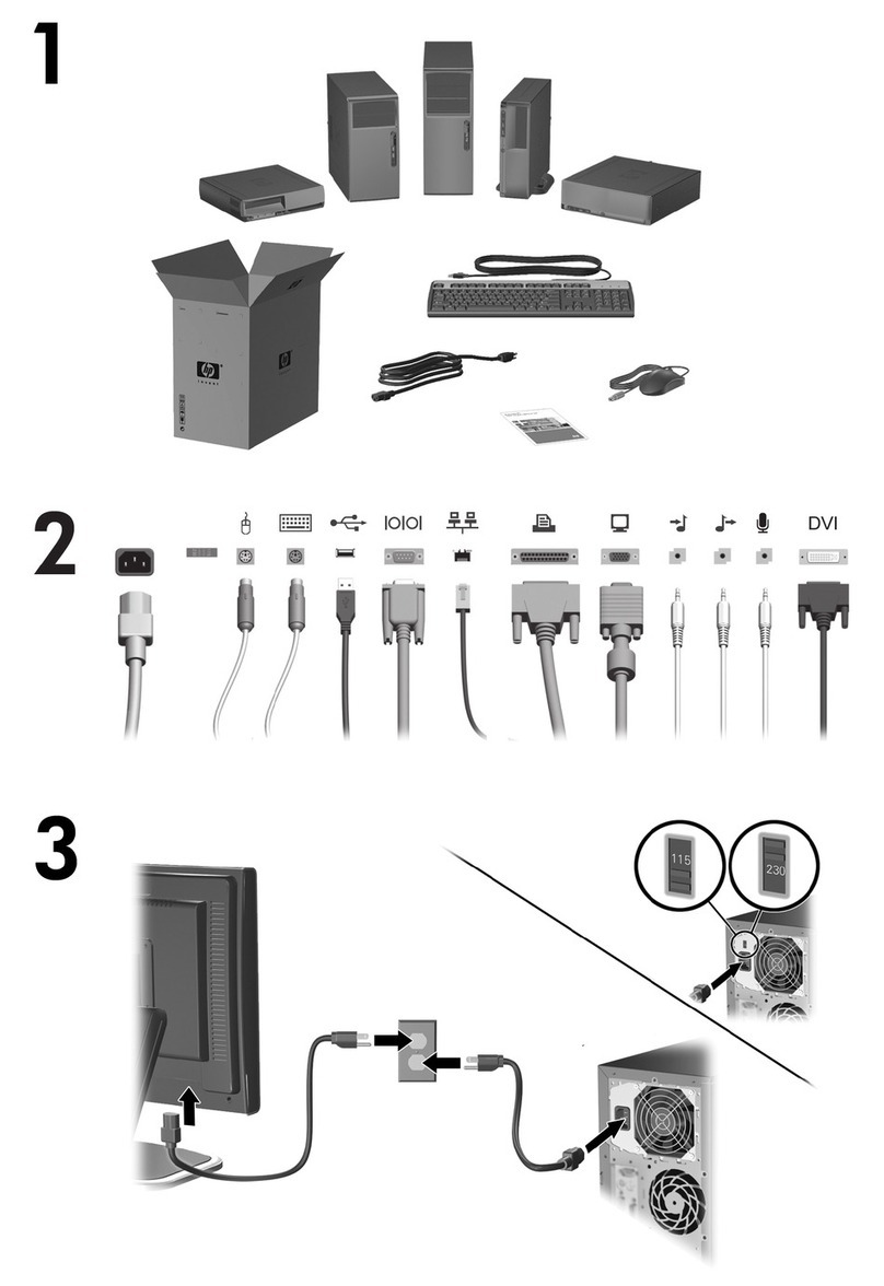 HP dc72 - Blade Workstation Client User manual HP dc72 - Blade Workstation Client User manual