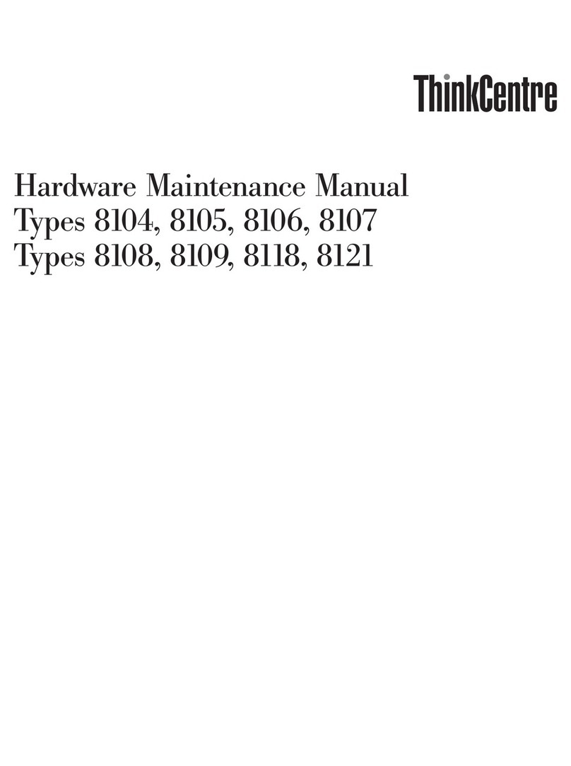Lenovo ThinkCentre A51 Owner's manual