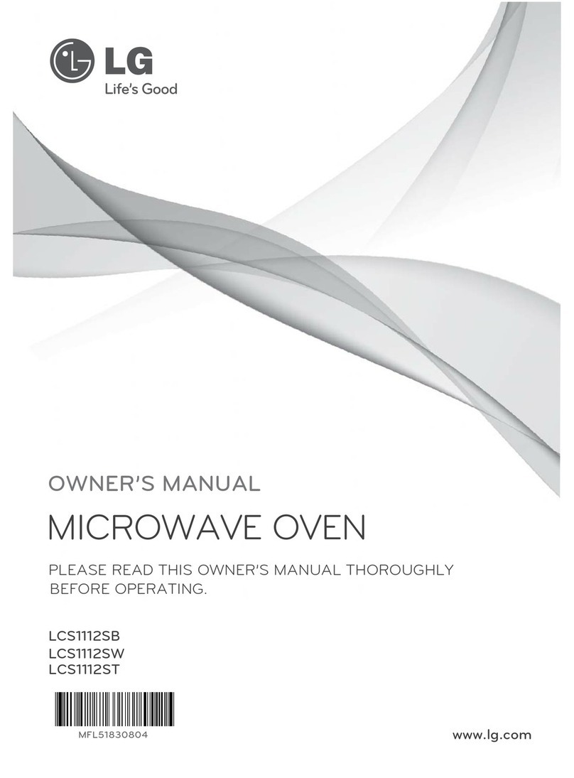 LG LCS1112ST User manual