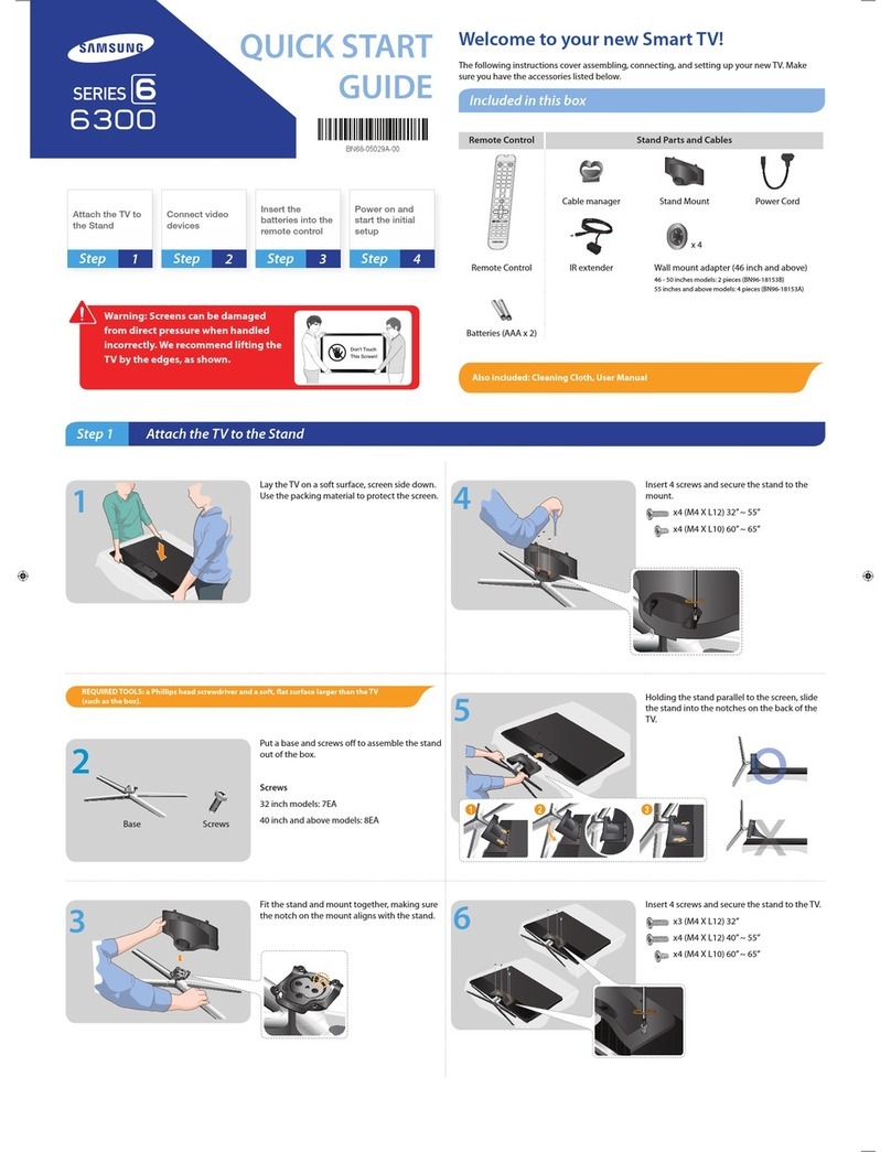Samsung UN55F6300AF User manual