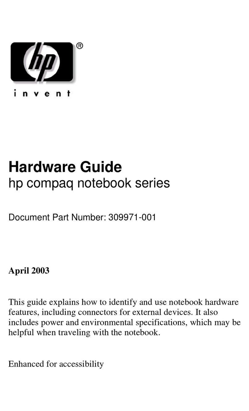 HP Compaq nc4000 - Notebook PC Installation instructions