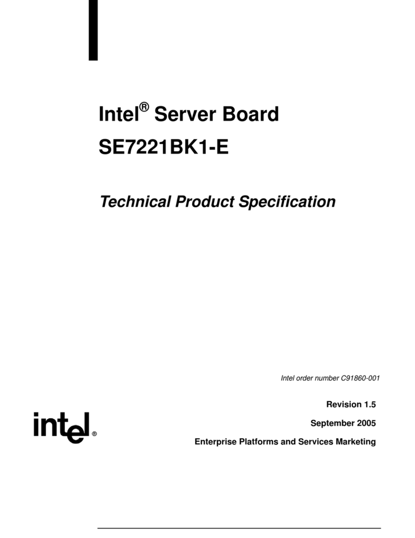 Intel SE7221BK1LX User manual