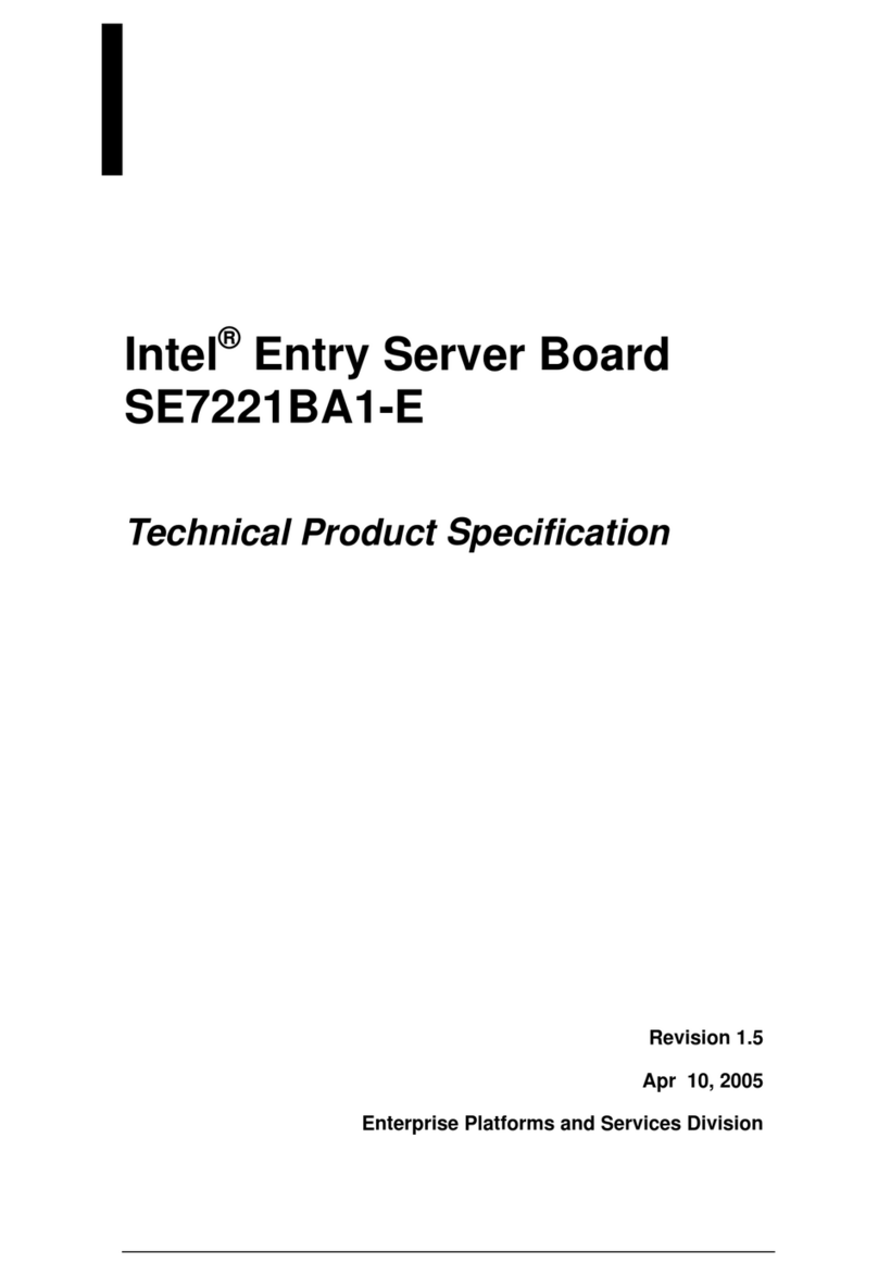 Intel SE7221BA1 User manual