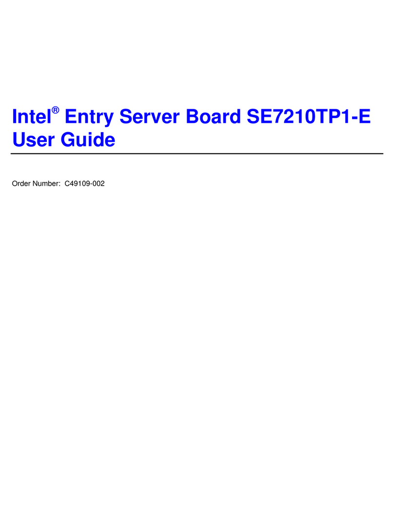 Intel SE7210TP1-E - Socket 478 ATX Server... User manual
