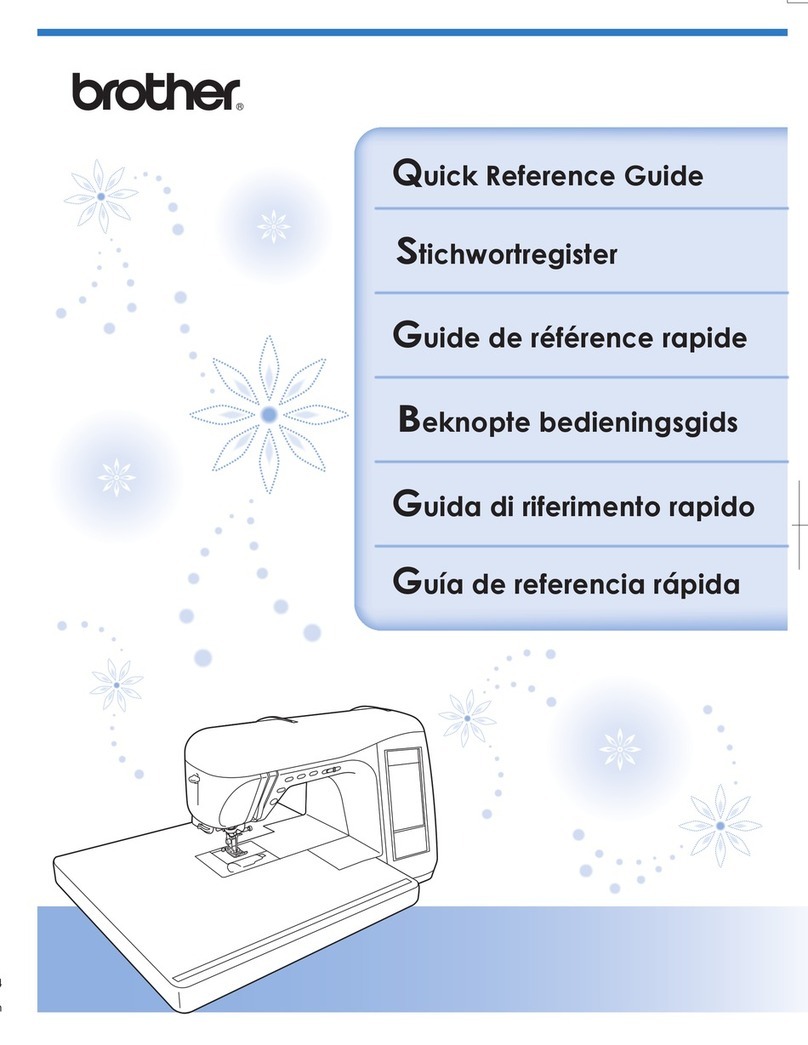Brother Laura Ashley Innov-ís NX2000 Quick setup guide
