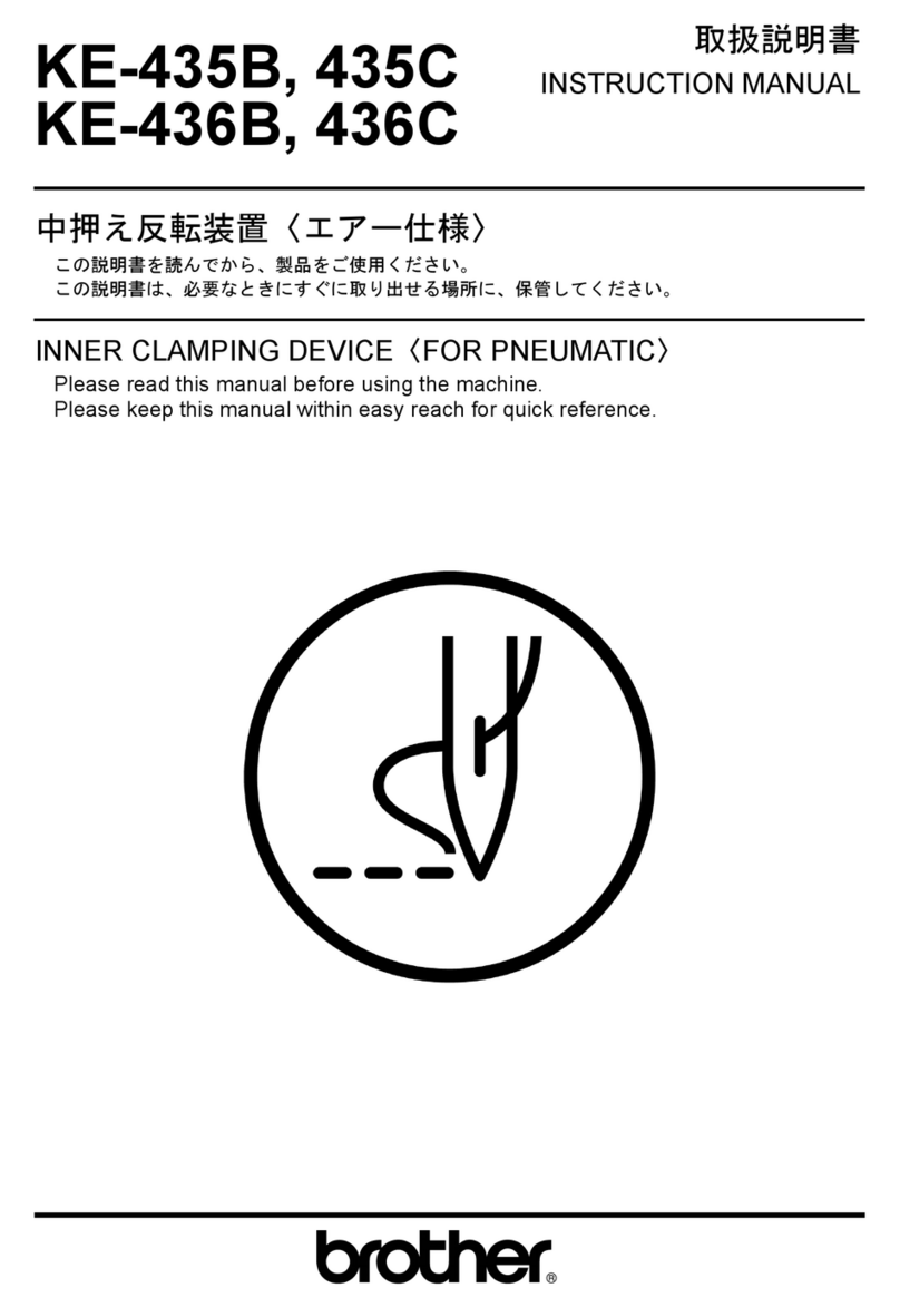 Brother KE-435B User manual