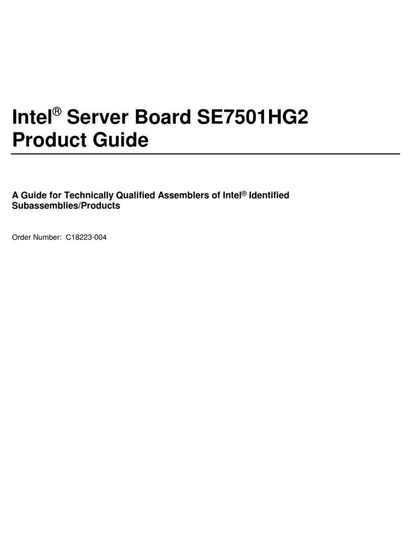 Intel SE7501HG2 User manual
