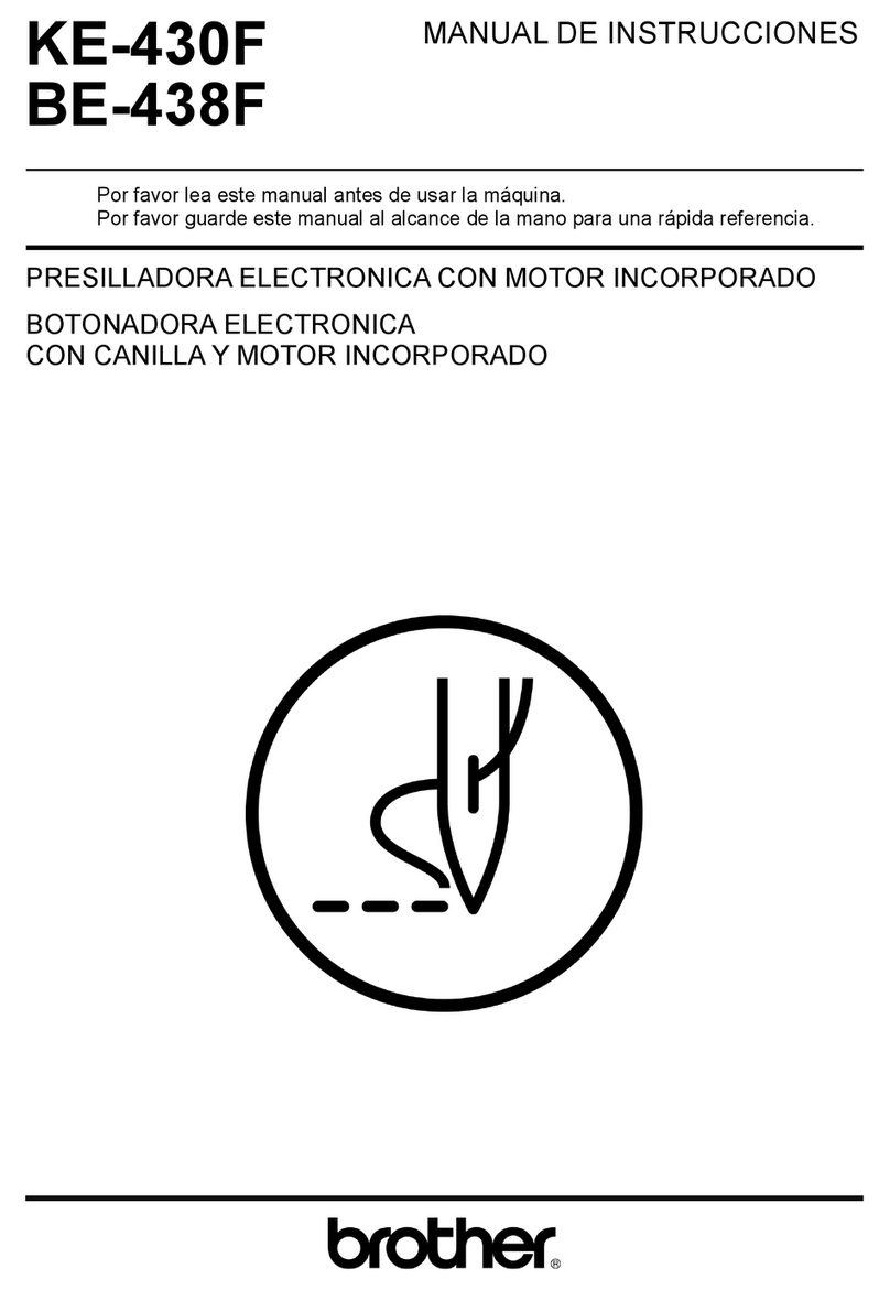 Brother KE-430F Series Manual de instrucciones