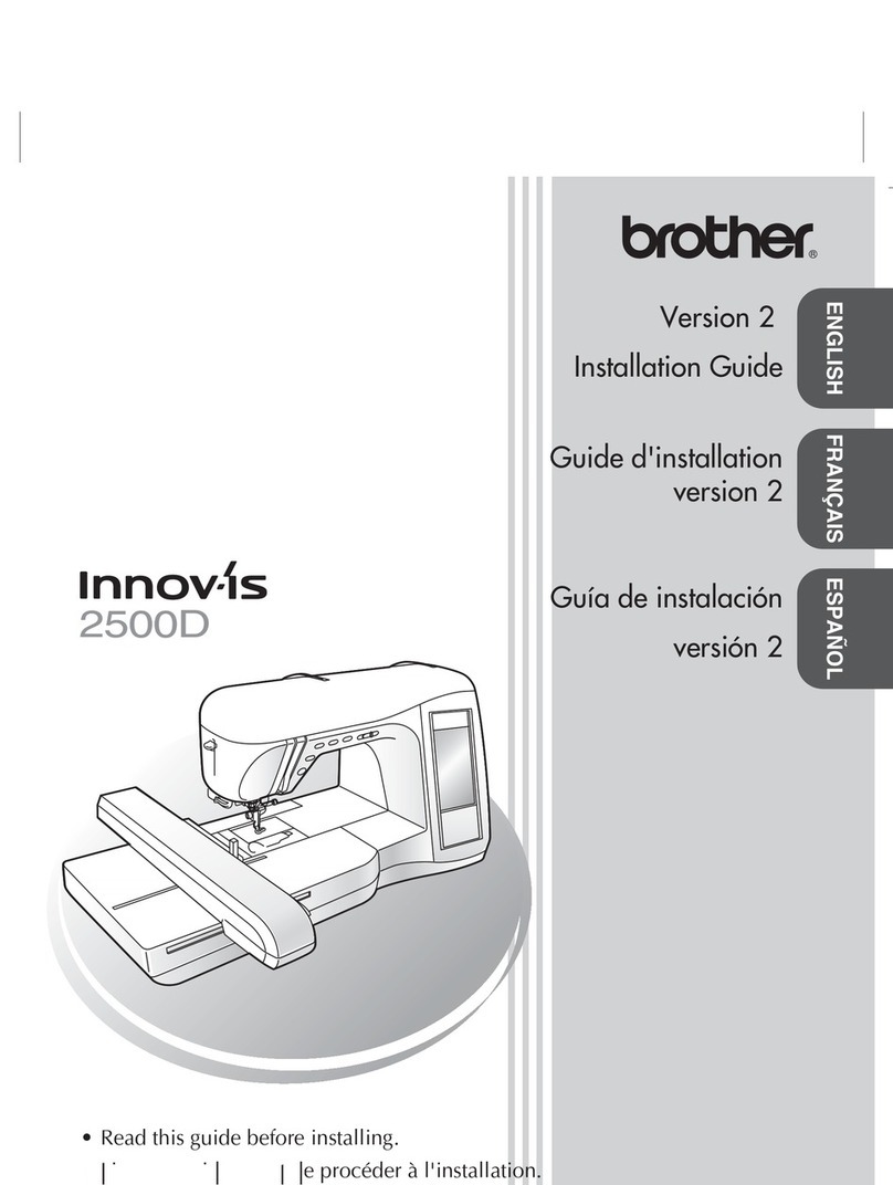 Brother Innov-is 2500D User manual