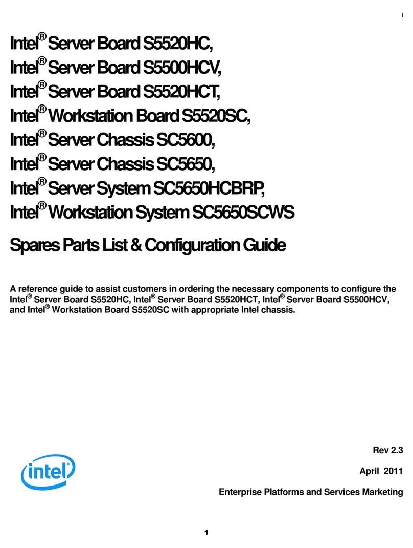 Intel S5520HCR User manual