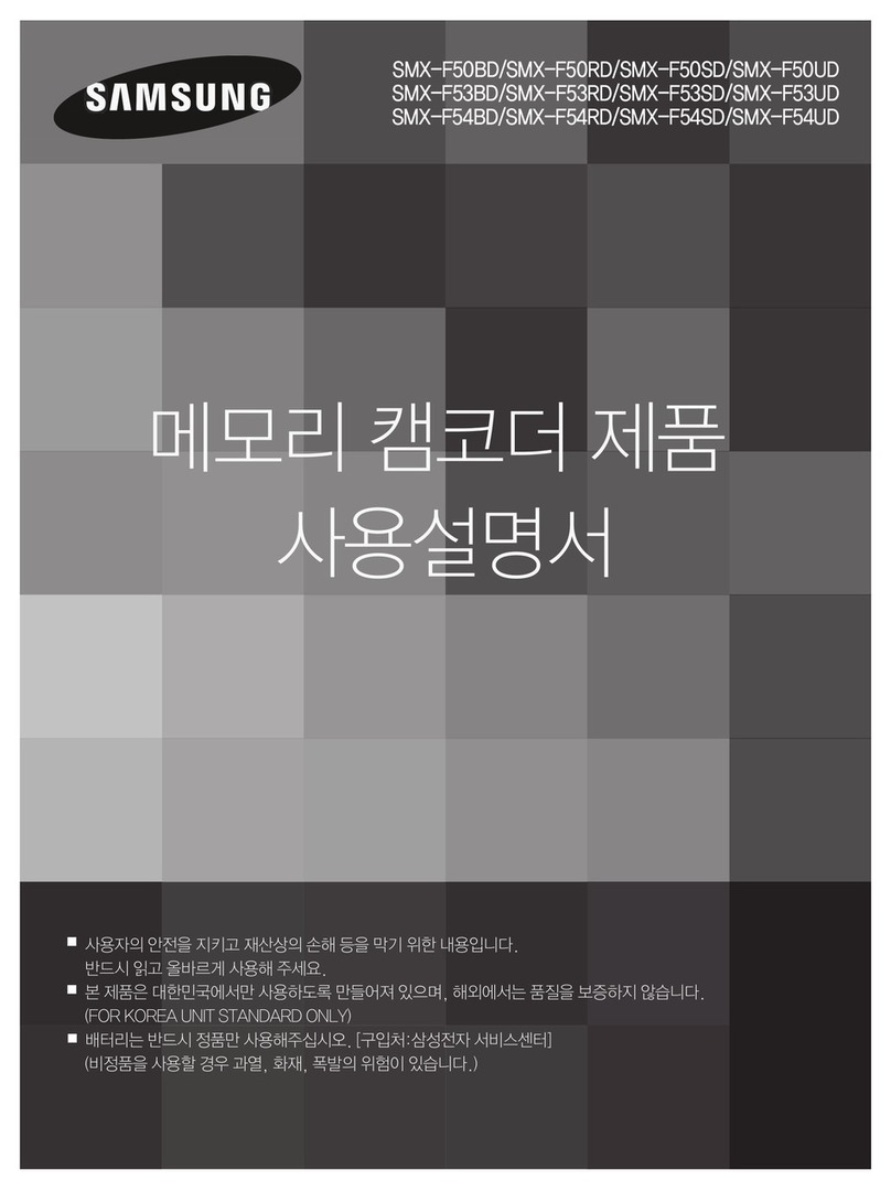 Samsung SMX-F54BN User manual