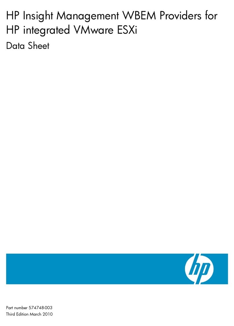 HP ProLiant BL280c G6 User manual HP ProLiant BL280c G6 User manual