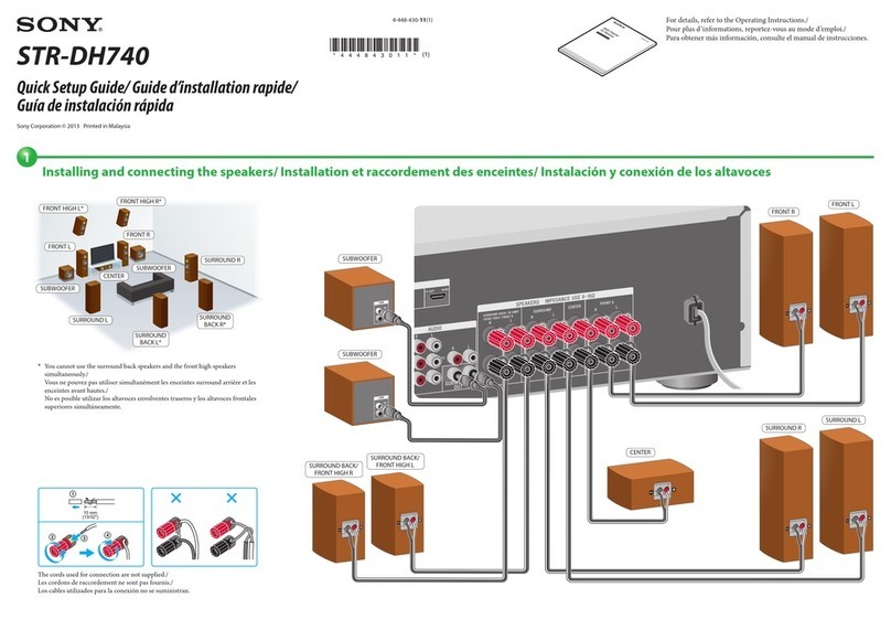 Sony STR-DH740 User manual