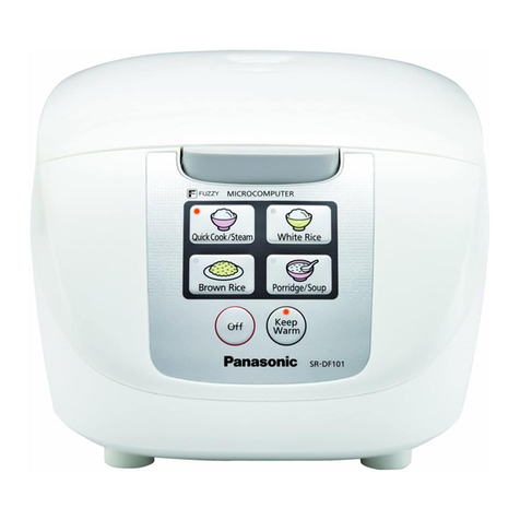 Panasonic SR-DF101 User manual Panasonic SR-DF101 User manual